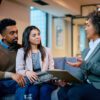 Couple Having a Discussion or Meeting with an Attorney