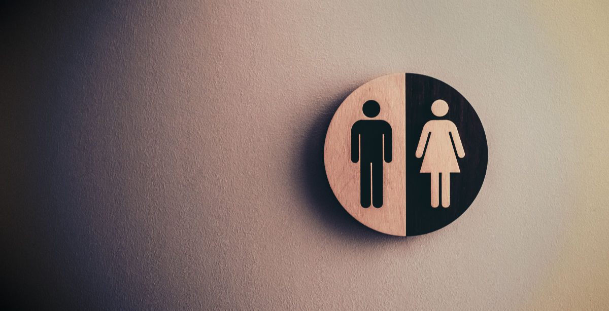 Signage of Male and Female, symbolizing Gender Perspectives